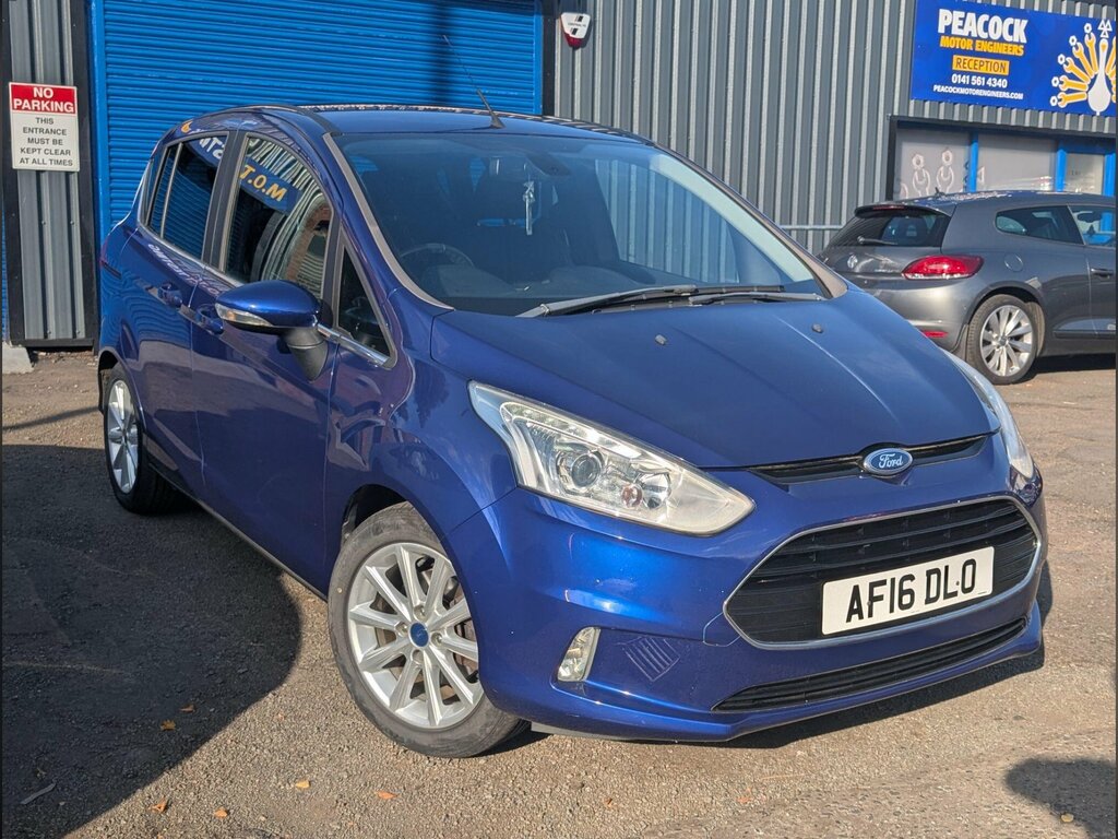 Ford B-Max 1.0T Ecoboost Titanium Euro 5 Ss Blue