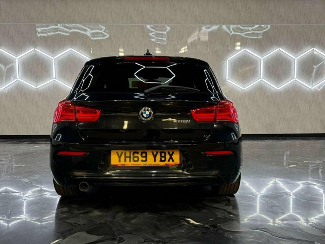 BMW 1 Series 2019 1.5 118I Sport Hatchback Eu YH69YBX Black #2