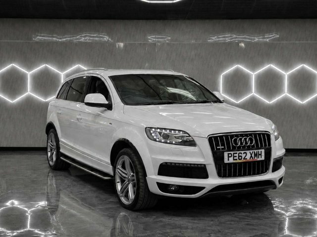 Audi Q7 2012 3.0 Tdi V6 S Line Plus Suv Tiptron White