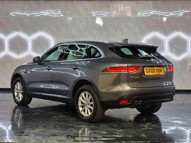 Jaguar F-Pace 2019 2.0 D180 Prestige Suv Euro 6 Grey #4