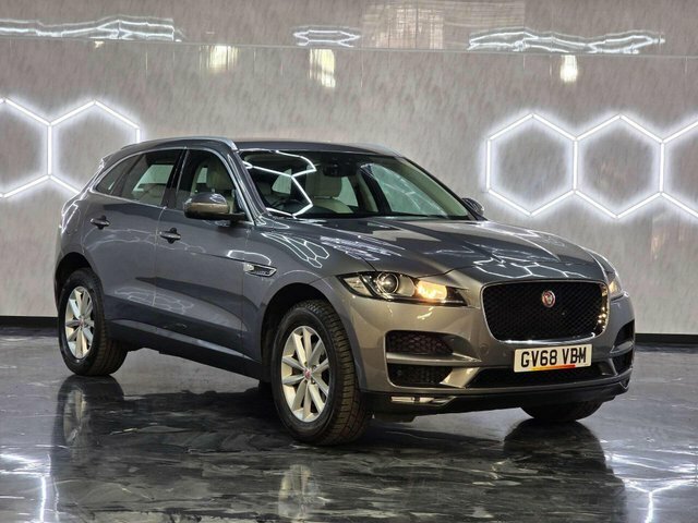 Jaguar F-Pace 2019 2.0 D180 Prestige Suv Euro 6 Grey