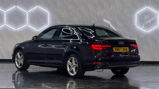 Audi A4 2017 2.0 Tdi Ultra S Line Saloon Blue #3