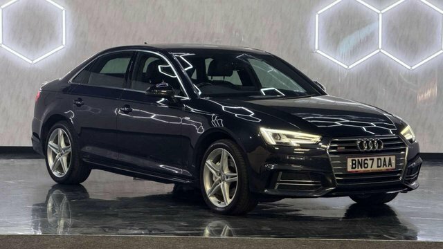 Audi A4 2017 2.0 Tdi Ultra S Line Saloon Blue
