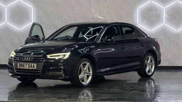 Audi A4 2017 2.0 Tdi Ultra S Line Saloon Blue #6