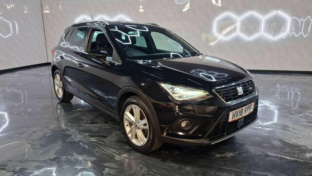 Seat Arona 2018 1.0 Tsi Fr Suv Euro 6 Ss Black #6