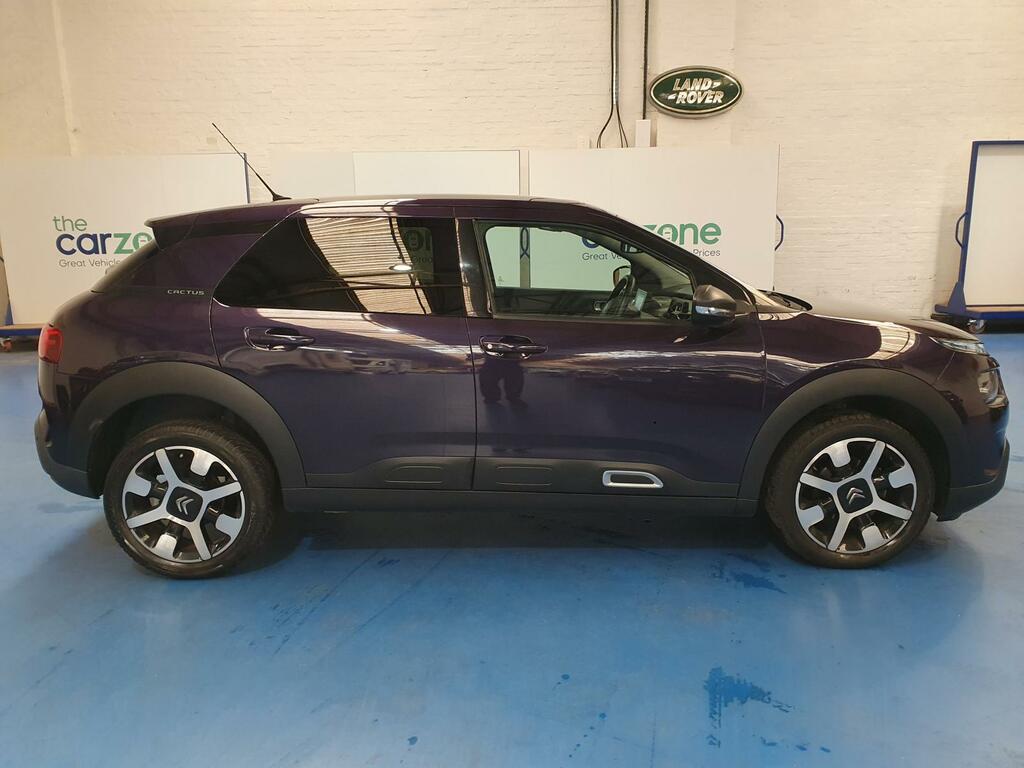 Citroen C4 Cactus Puretech Flair Ss Eat6 Purple #2