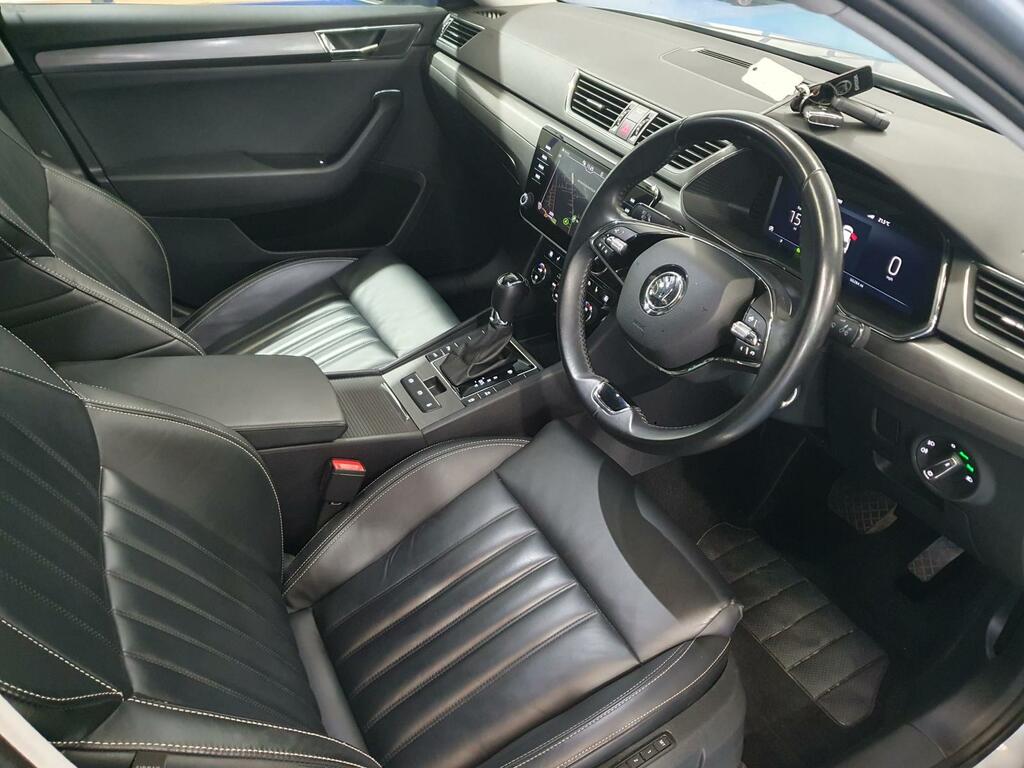 Skoda Superb 2.0 Tdi Cr Se L Dsg Blue #11