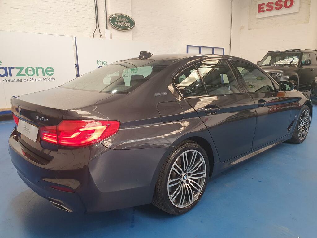 BMW 5 Series 530E M Sport Grey #3