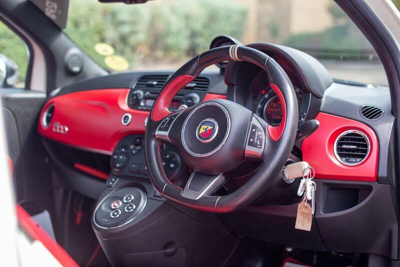 Abarth 595 1.4 T-jet 50Th Anniversario Hatchback A White #3