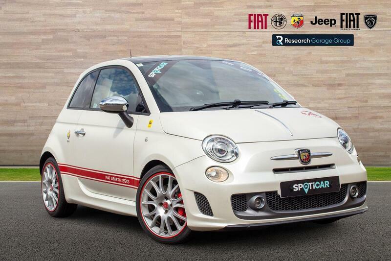 Abarth 595 1.4 T-jet 50Th Anniversario Hatchback A White