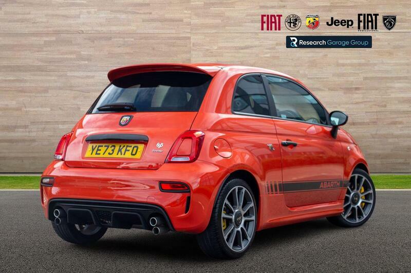 Abarth 695 1.4 T-jet Turismo Hatchback Euro YE73KFO Orange #5
