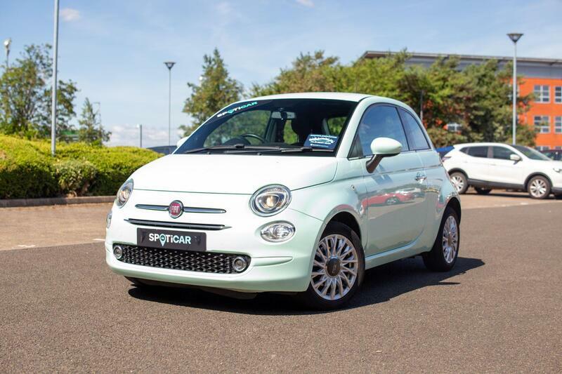 Fiat 500 1.2 Lounge Hatchback Euro 6 Ss Green #2