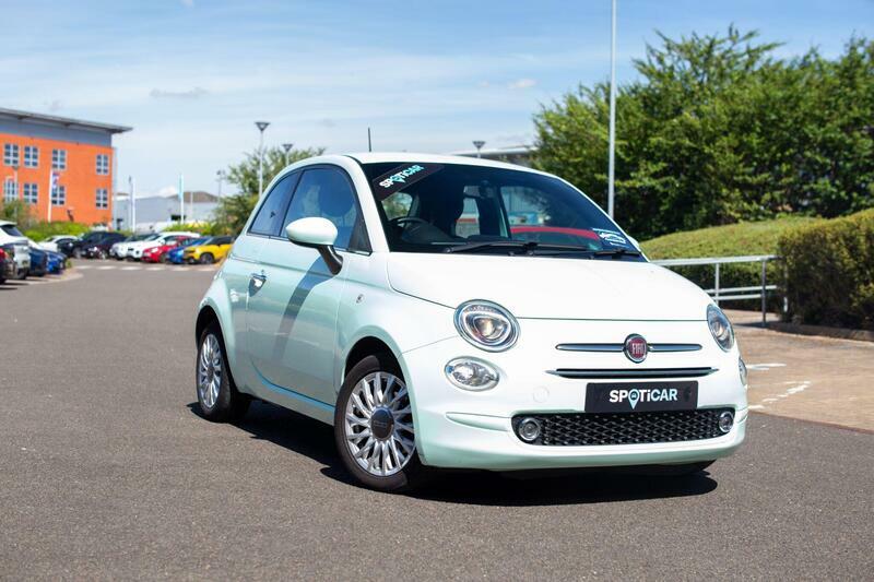Fiat 500 1.2 Lounge Hatchback Euro 6 Ss Green