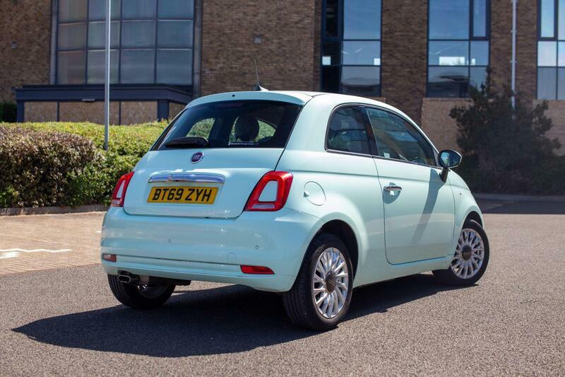 Fiat 500 1.2 Lounge Hatchback Euro 6 Ss Green #4