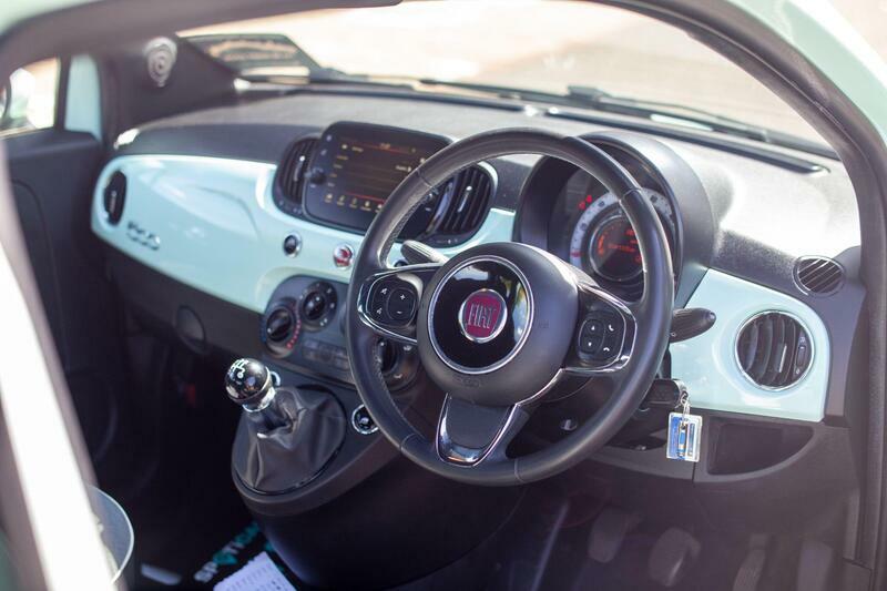 Fiat 500 1.2 Lounge Hatchback Dualogic Euro 6 S White #28