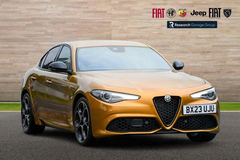 Alfa Romeo Giulia 2.0T Veloce Euro 6 Ss Yellow
