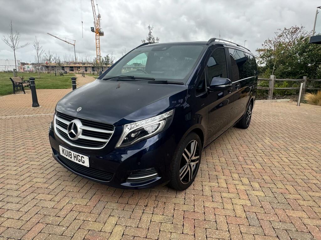 Mercedes-Benz V Class V250 D Amg Line Extra Long - 2018 68 Black #9