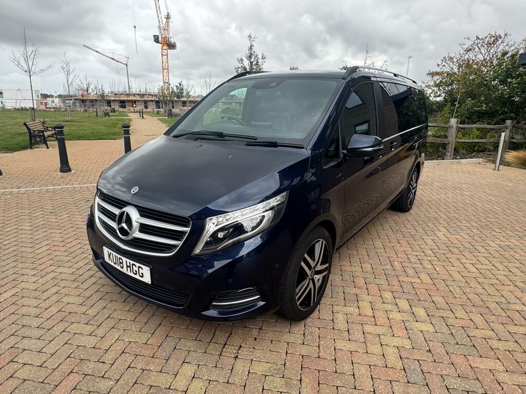 Mercedes-Benz V Class V250 D Amg Line Extra Long - 2018 68 Black #10