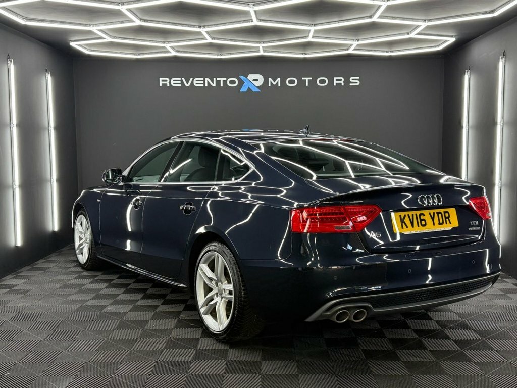 Audi A5 3L S Line Blue #2