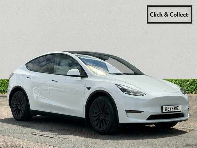 Tesla Model Y Dual Motor Long Range Suv 4Wde White