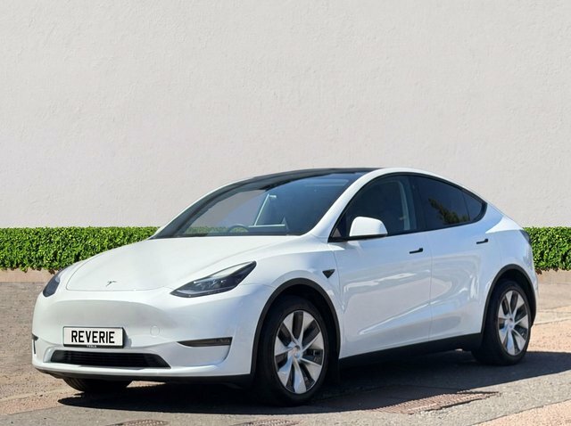 Tesla Model Y Dual Motor Long Range Suv 4Wde White #3