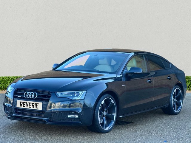 Audi A5 2.0 Tfsi Black Edition Sportback S Tron Black #3