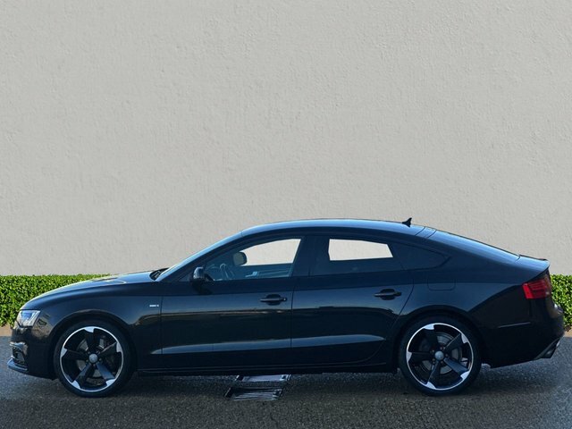 Audi A5 2.0 Tfsi Black Edition Sportback S Tron Black #4