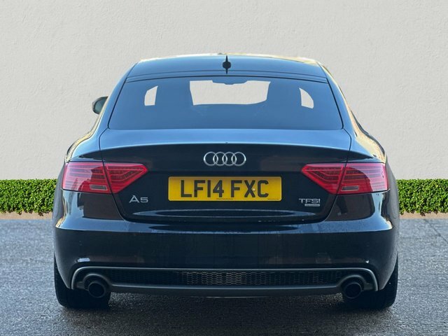 Audi A5 2.0 Tfsi Black Edition Sportback S Tron Black #6