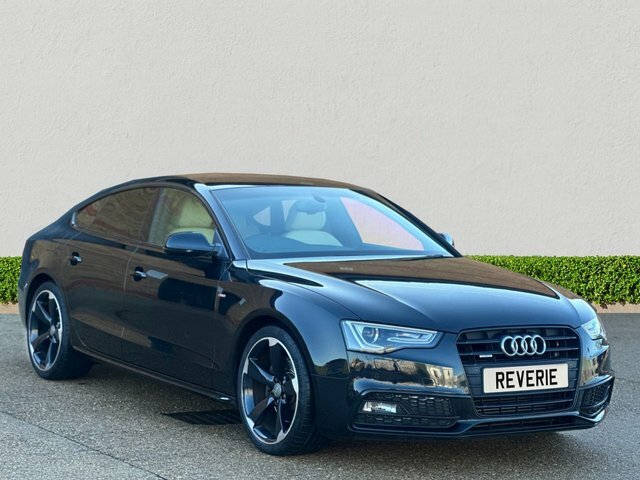 Audi A5 2.0 Tfsi Black Edition Sportback S Tron Black