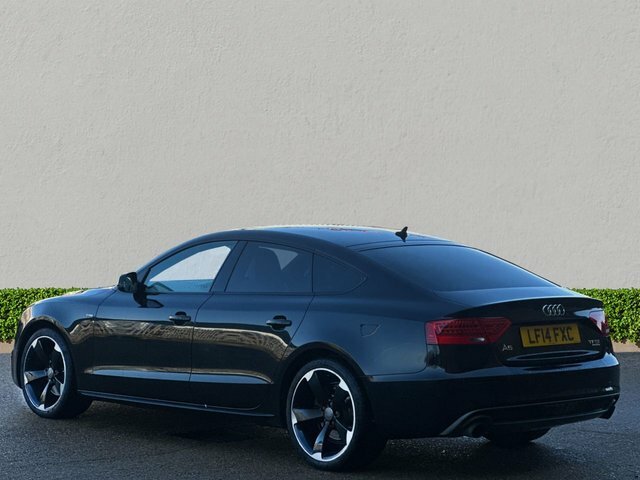 Audi A5 2.0 Tfsi Black Edition Sportback S Tron Black #5