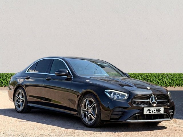 Mercedes-Benz E Class 2.0 E220dh Mhev Amg Line Saloon Hybrid Black