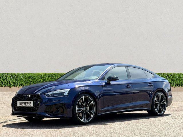 Audi A5 2.0 Tdi 40 Black Edition Sportback S Tr Blue #3