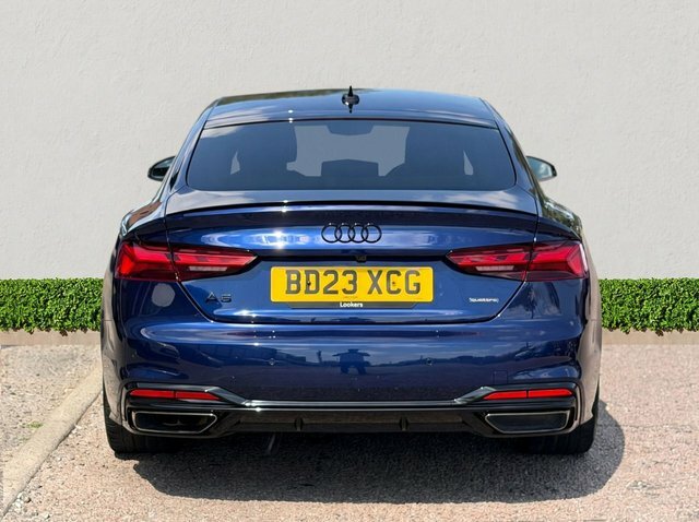 Audi A5 2.0 Tdi 40 Black Edition Sportback S Tr Blue #6