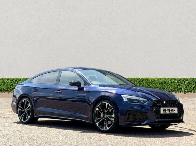 Audi A5 2.0 Tdi 40 Black Edition Sportback S Tr Blue