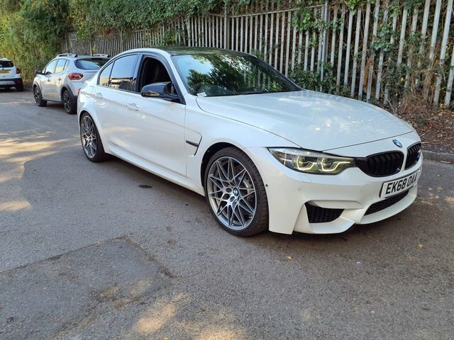 BMW M3 3.0 Biturbo Competition Saloon Dct Euro White