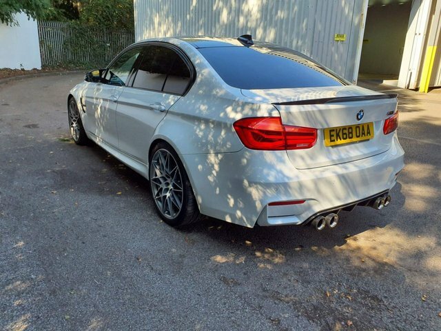BMW M3 3.0 Biturbo Competition Saloon Dct Euro EK68OAA White #4