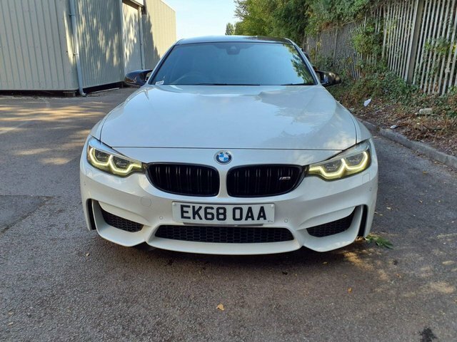 BMW M3 3.0 Biturbo Competition Saloon Dct Euro EK68OAA White #2