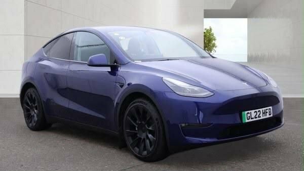 Tesla Model Y Dual Motor Long Range Suv 4Wde Blue