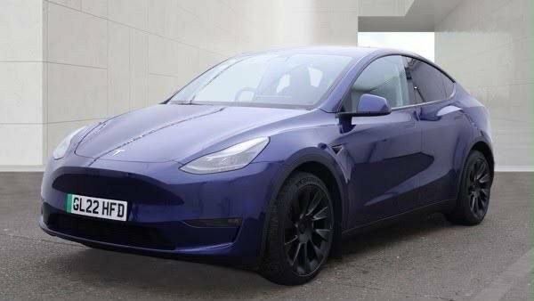 Tesla Model Y Dual Motor Long Range Suv 4Wde GL22HFD Blue #3
