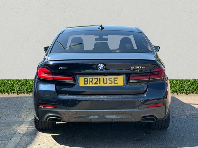 BMW 5 Series 2.0 530E 12Kwh M Sport Saloon Plug-in H Brown #6