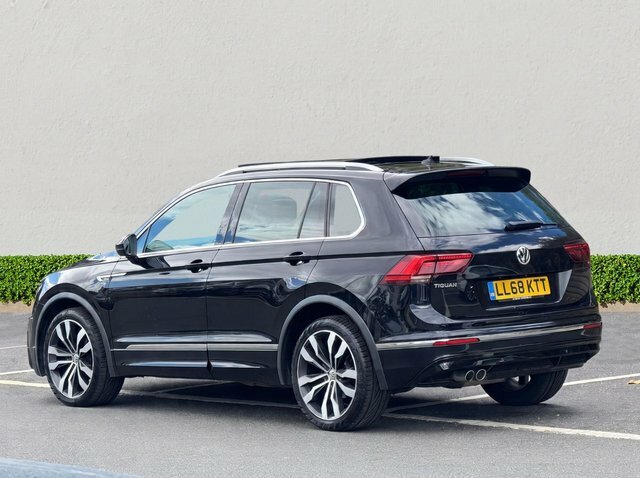 Volkswagen Tiguan 2.0 Tdi R-line Suv Dsg Euro 6 Ss 15 Black #5