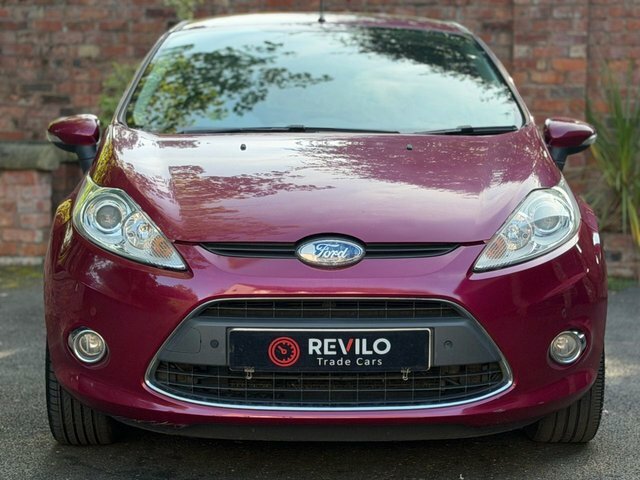 Ford Fiesta 2009 1.4 Zetec Hatchback 133 G ND09VYO Red #3