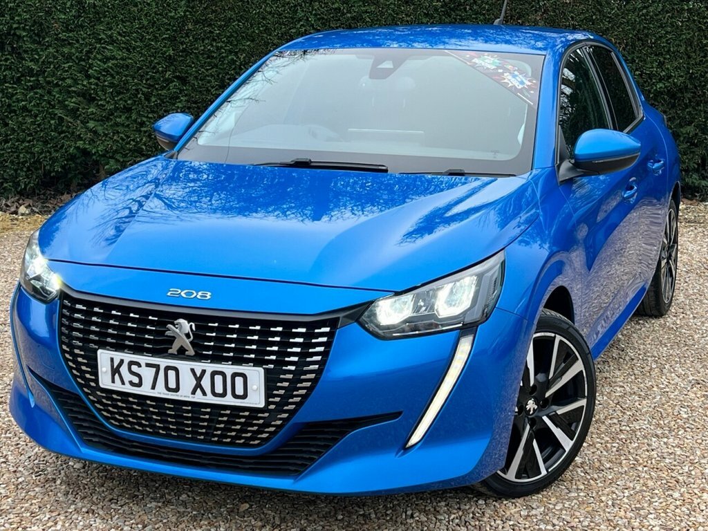 Peugeot 208 1.2L Allure Premium Blue #2