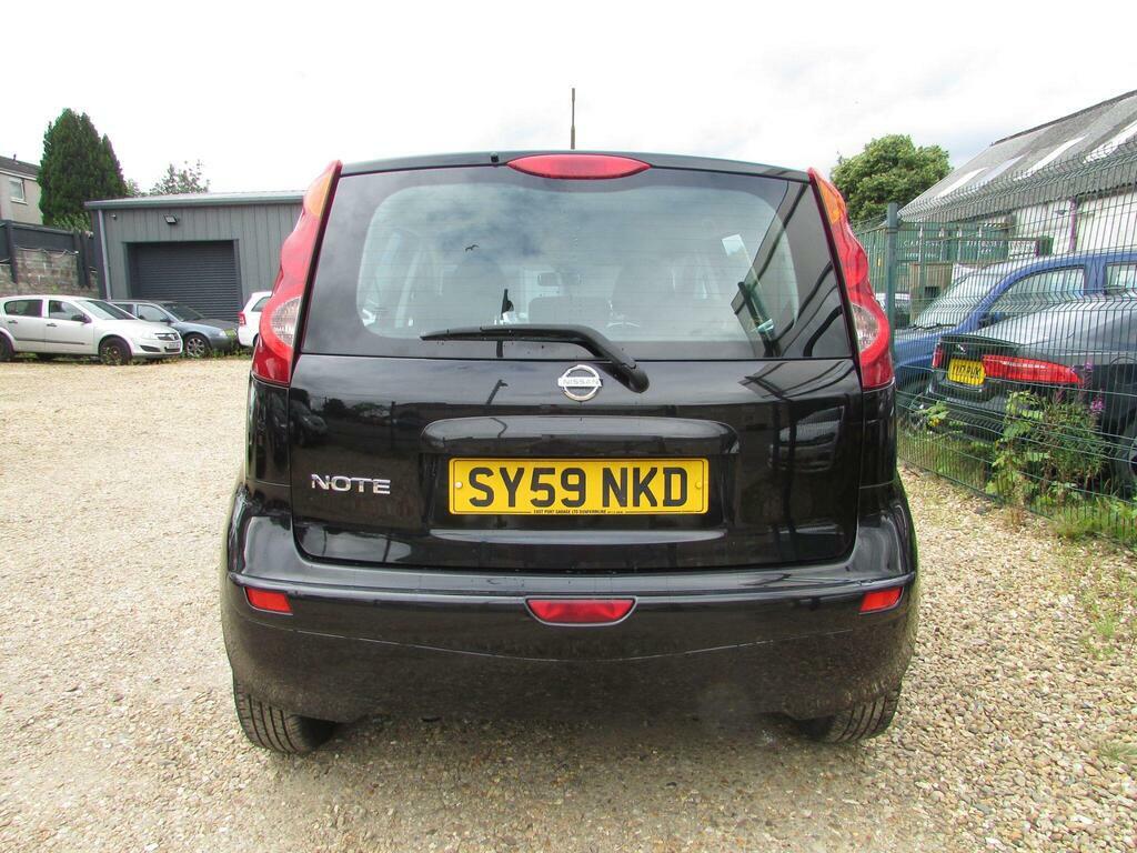 Nissan Note 1.6 16V Acenta Euro 4 Black #4