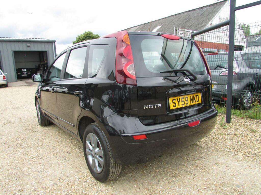 Nissan Note 1.6 16V Acenta Euro 4 Black #5