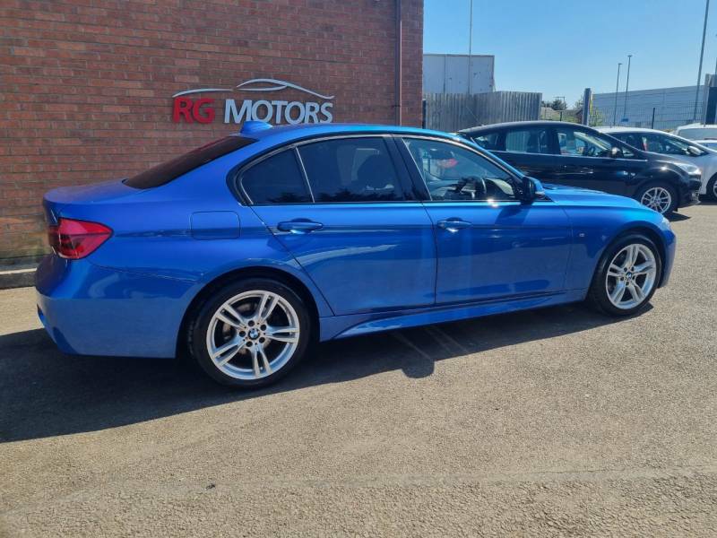 BMW 3 Series 320D Xdrive M Sport Step YK65HVR Blue #4