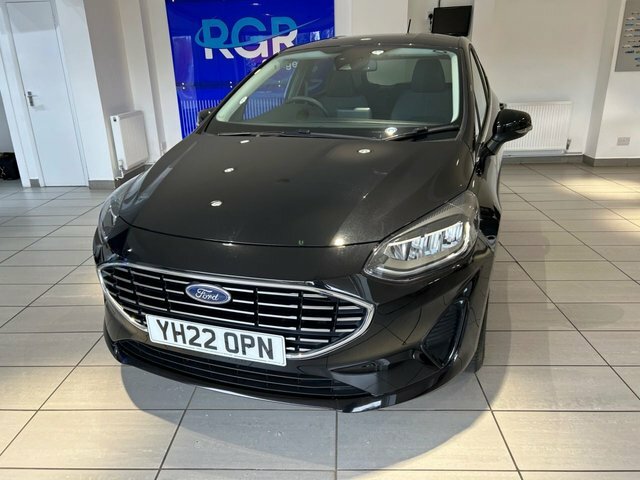 Ford Fiesta Ecoboost Mhev Titanium Hatchback Black #3