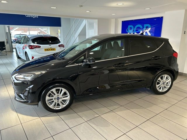Ford Fiesta Ecoboost Mhev Titanium Hatchback Black #5