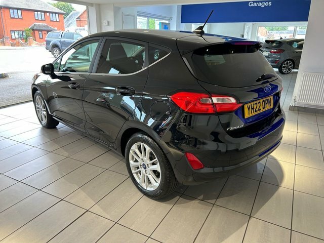 Ford Fiesta Ecoboost Mhev Titanium Hatchback Black #6
