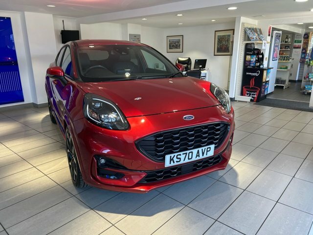 Ford Puma Ecoboost Mhev St-line X Red